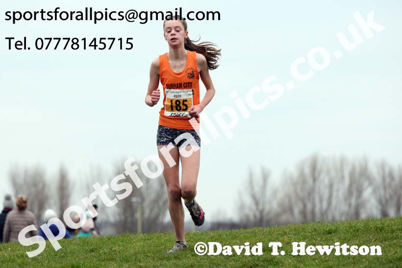 Girls under-13s 2019 Start Fitness Sherman Cup/Davison Shield, Temple Park, South Shield. Photo:  David T. Hewitson/Sports for All Pics
